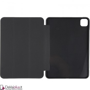 Smart soft dirbtinės odos dėklas - juodas (Apple Ipad Air 13 (2024-2025-2026)-Ipad Pro 12.9 (2018-2020-2021-2022)